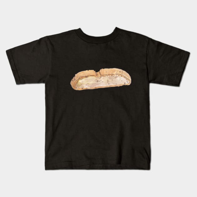 Biscotti Kids T-Shirt by KColeman